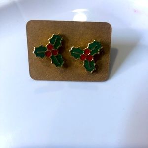 Holly, earrings (studs) new!